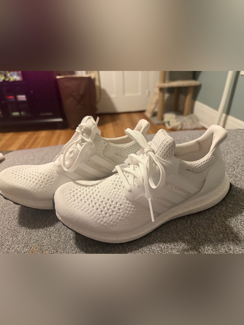 Adidas Boost White Sneakers